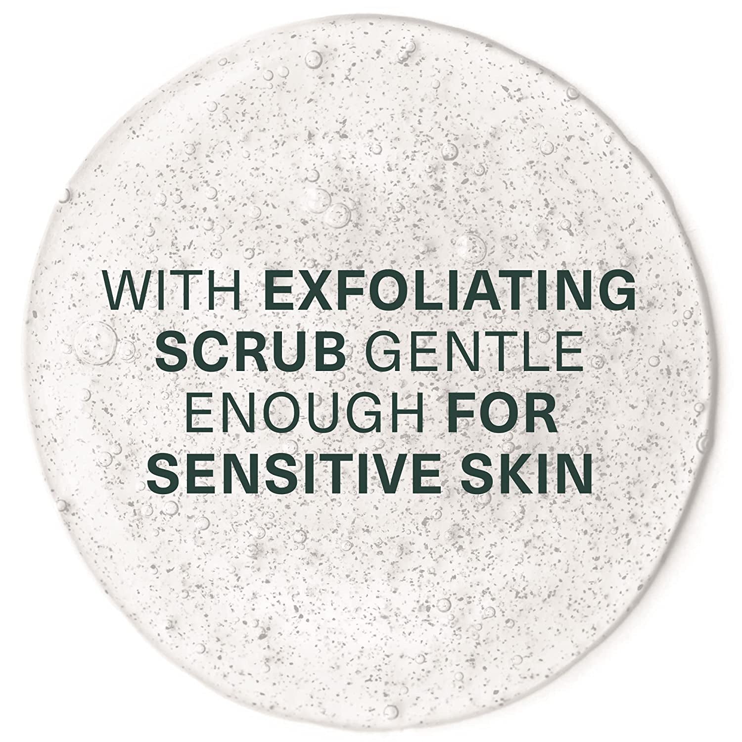 Glycolic Acid Face Wash - Facial Cleanser and Scrub - 10% Glycolic Acid, AHA - Salicylic Cleanser - 6 Fl. Oz